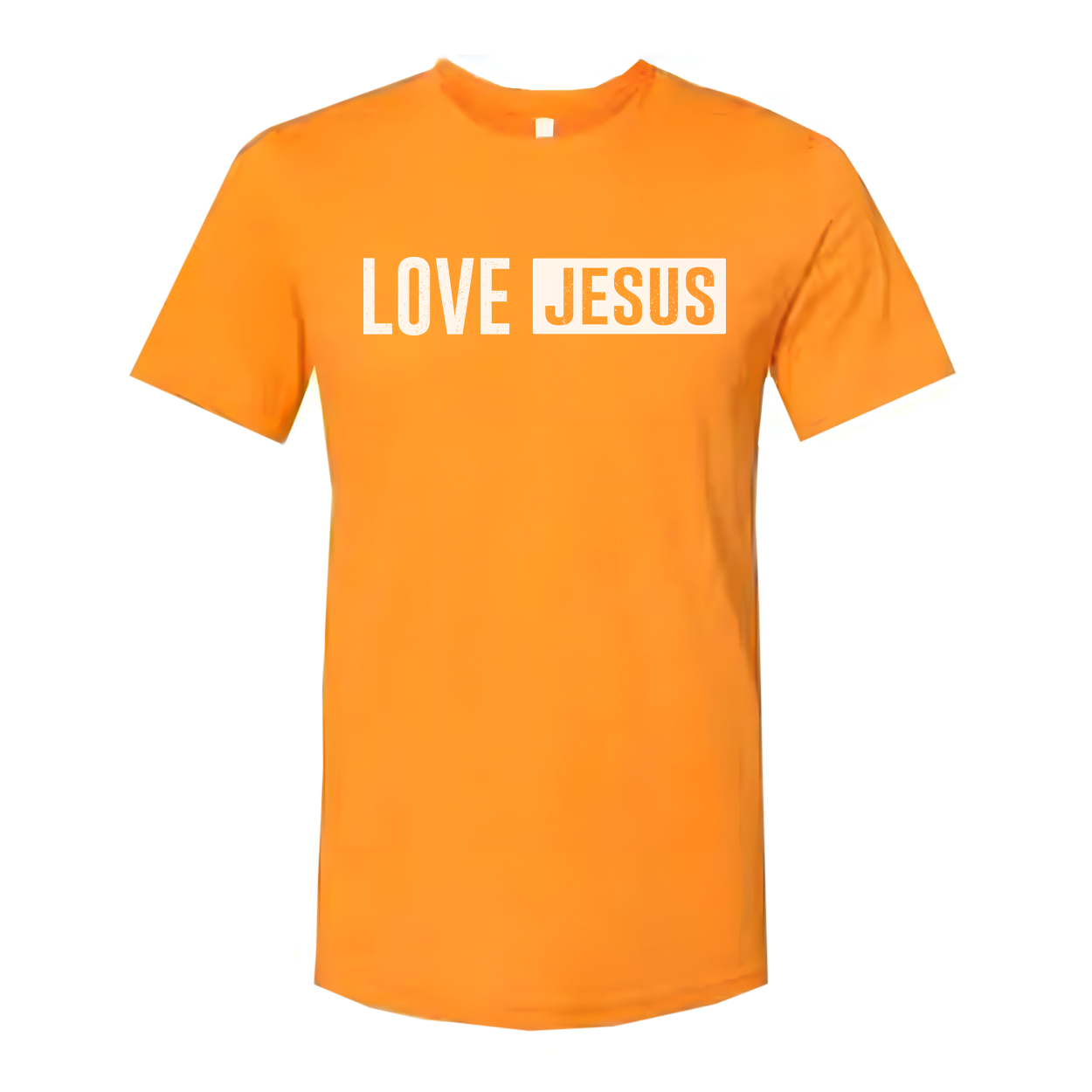 Unisex Christian Tee With Love Jesus Graphic Design For Faith Based Wear Perfect Gift