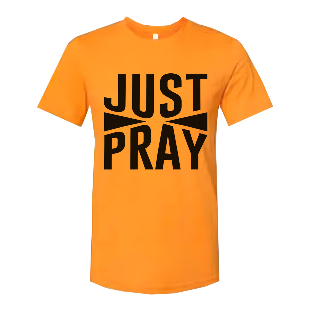 Just Pray Graphic T Shirt for Christians Unisex Faith Inspired Prayer Tee for Everyday Wear