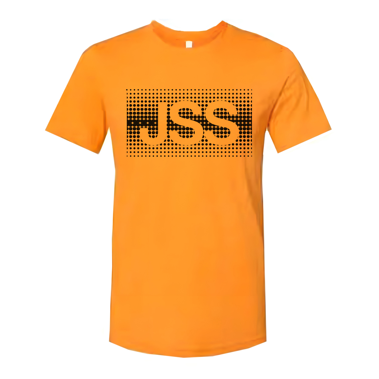 Christian Unisex Short Sleeve Graphic Tee With Halftone Logo Design For Church Bible Study And Everyday Wear