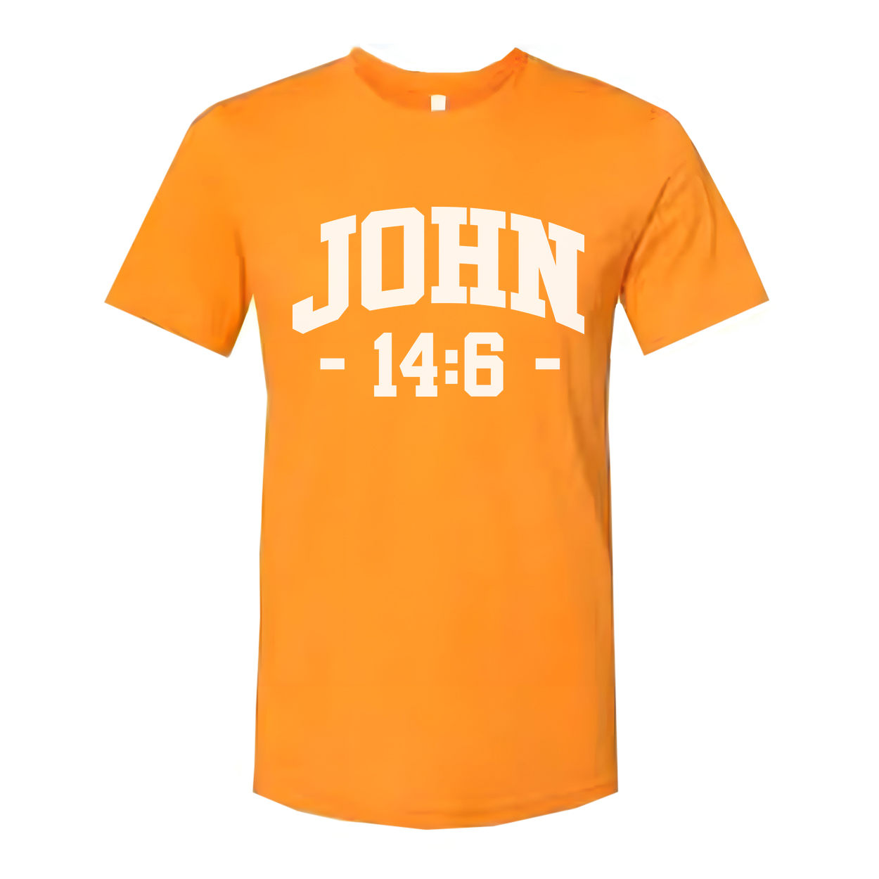 John 14:6 Bible Verse Unisex Graphic Tee For Faith And Spiritual Encouragement Everyday Wear