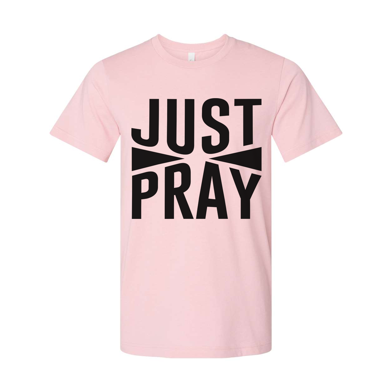Just Pray Graphic T Shirt for Christians Unisex Faith Inspired Prayer Tee for Everyday Wear