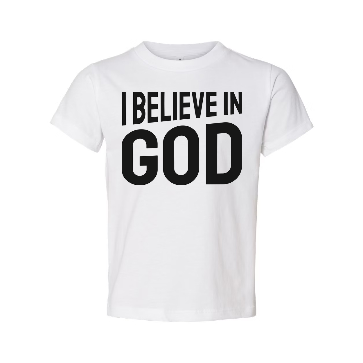 I Believe In God Unisex Graphic T Shirt For Christians And Faith Enthusiasts Soft Everyday Wear For Men And Women