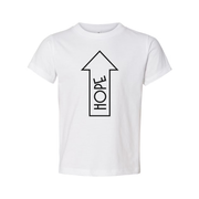 Unisex Christian Tee With Hope Arrow Graphic