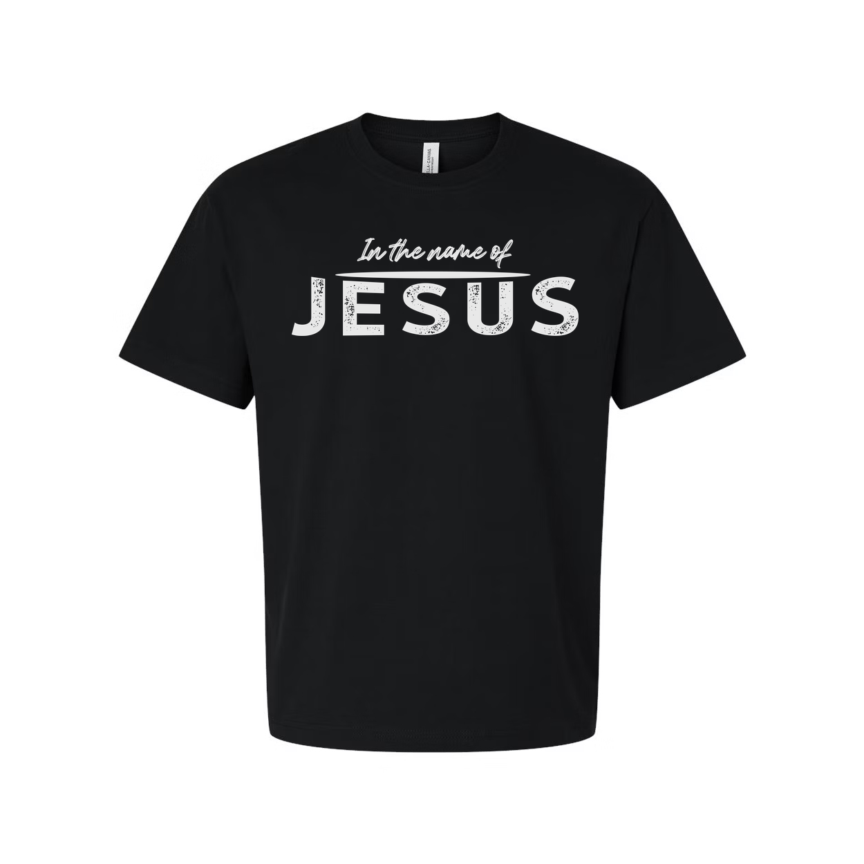 In The Name Of Jesus Graphic Tee For Christians Unisex Faith Shirt With Jesus Message
