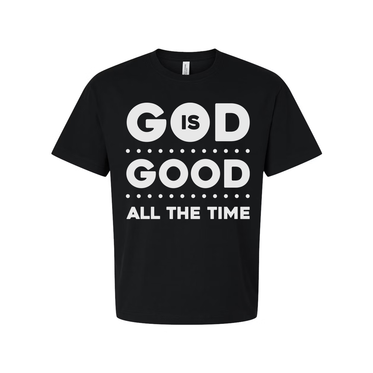 God Is Good All The Time Christian Unisex T Shirt Graphic Tee For Men Women Spiritual Gift