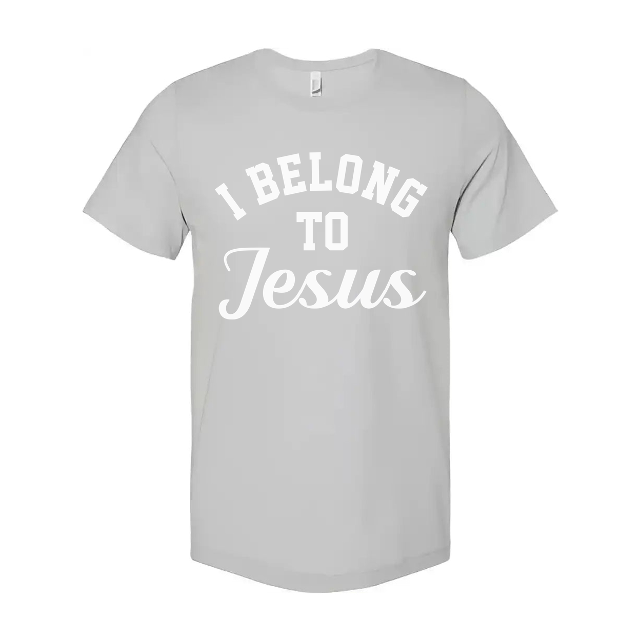 I Belong To Jesus Graphic Tee For Unisex Christian Apparel Faith Driven Style And Church Events