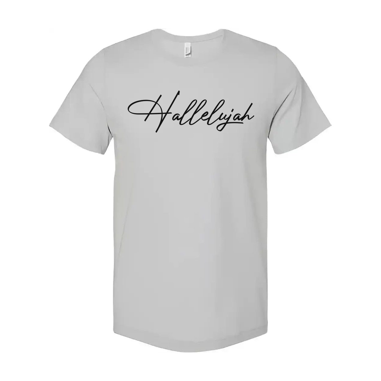 Hallelujah Script Unisex T Shirt