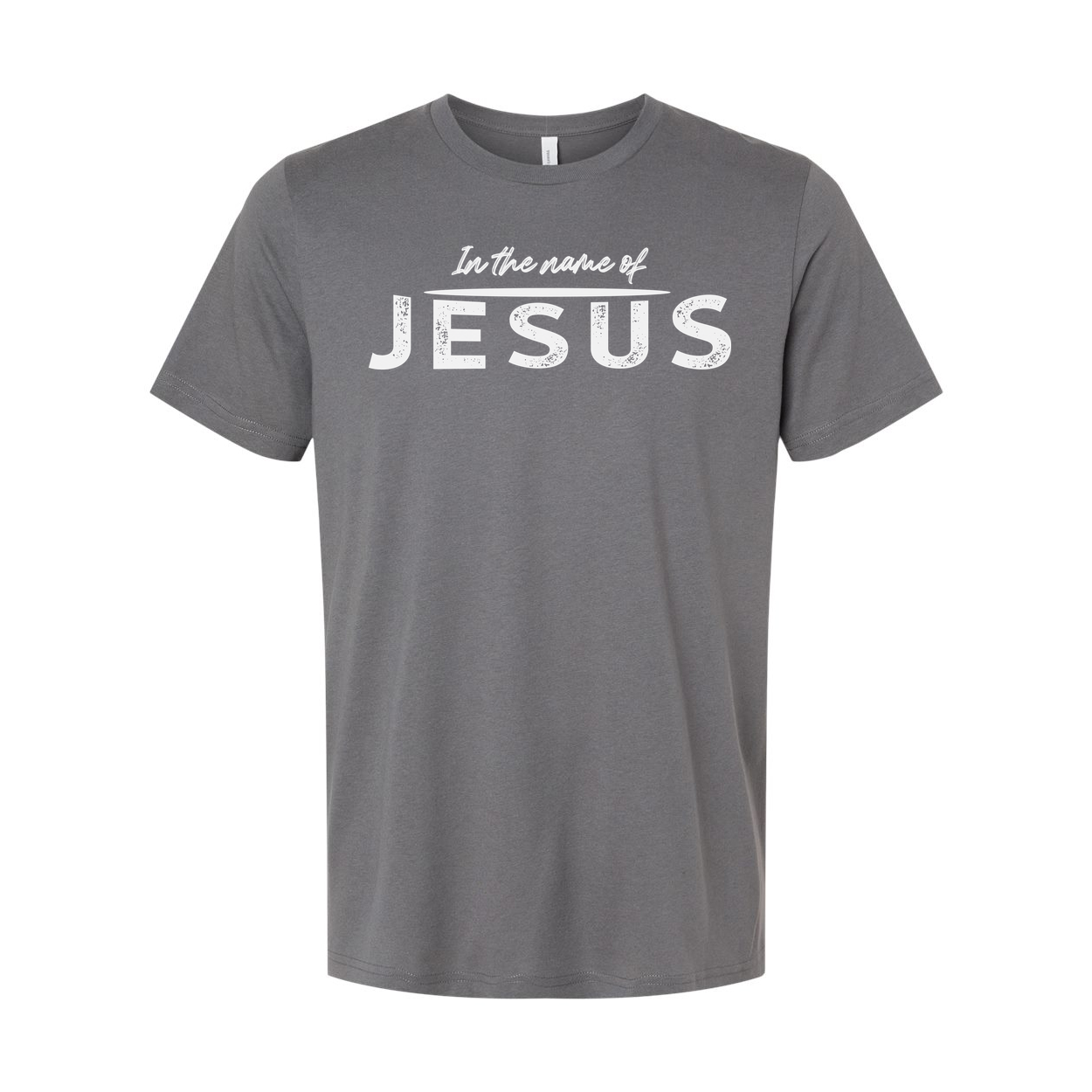 In The Name Of Jesus Graphic Tee For Christians Unisex Faith Shirt With Jesus Message