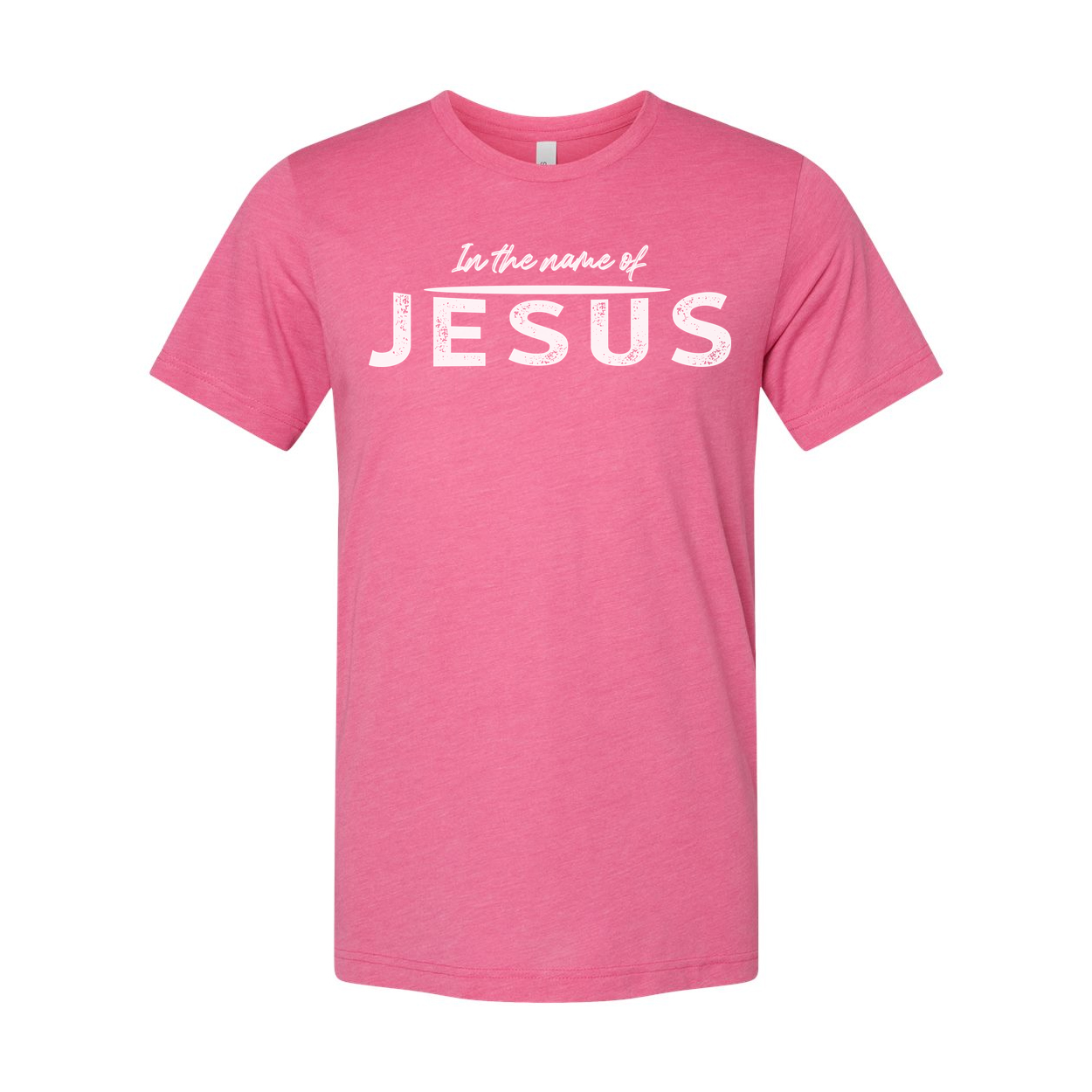 In The Name Of Jesus Graphic Tee For Christians Unisex Faith Shirt With Jesus Message