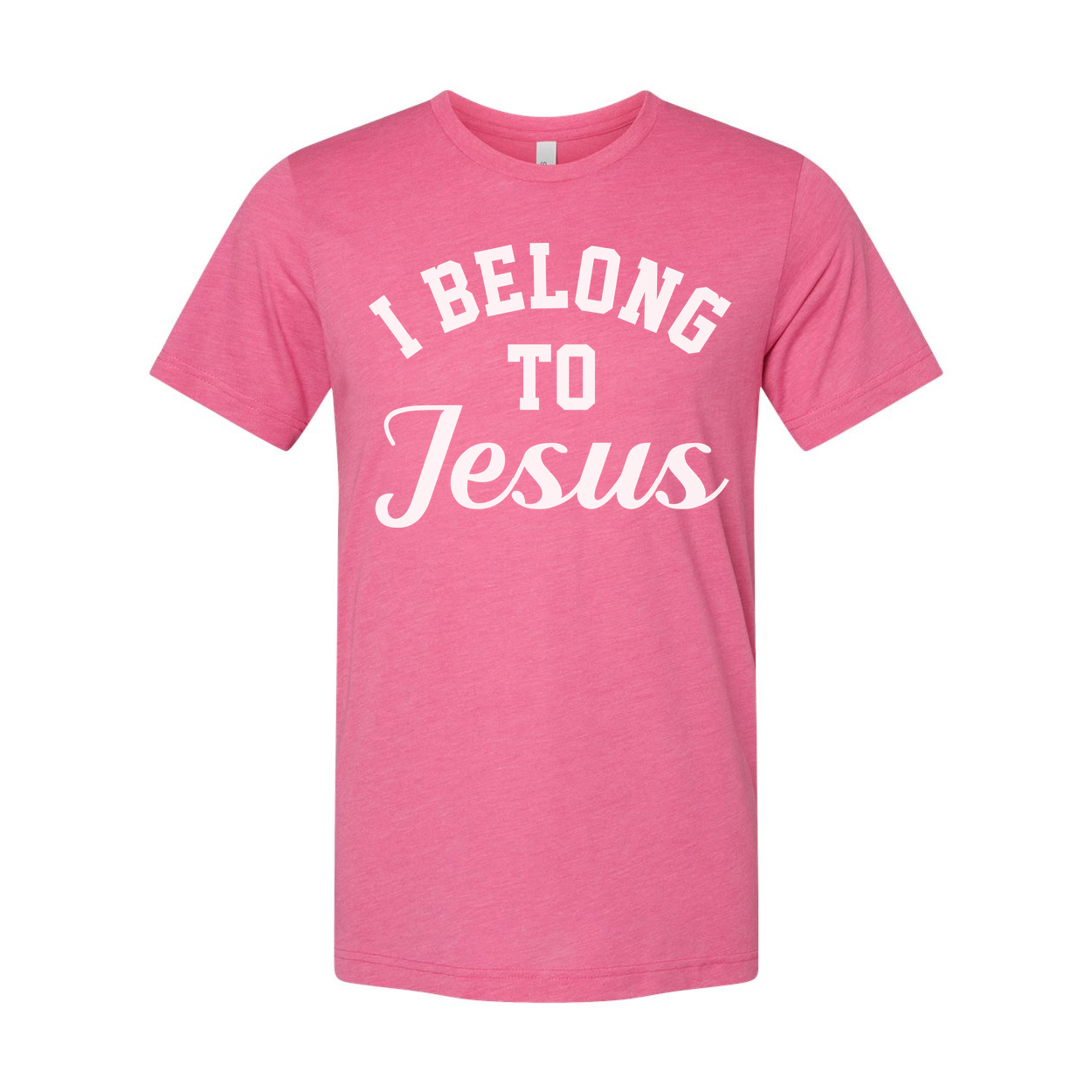 I Belong To Jesus Graphic Tee For Unisex Christian Apparel Faith Driven Style And Church Events