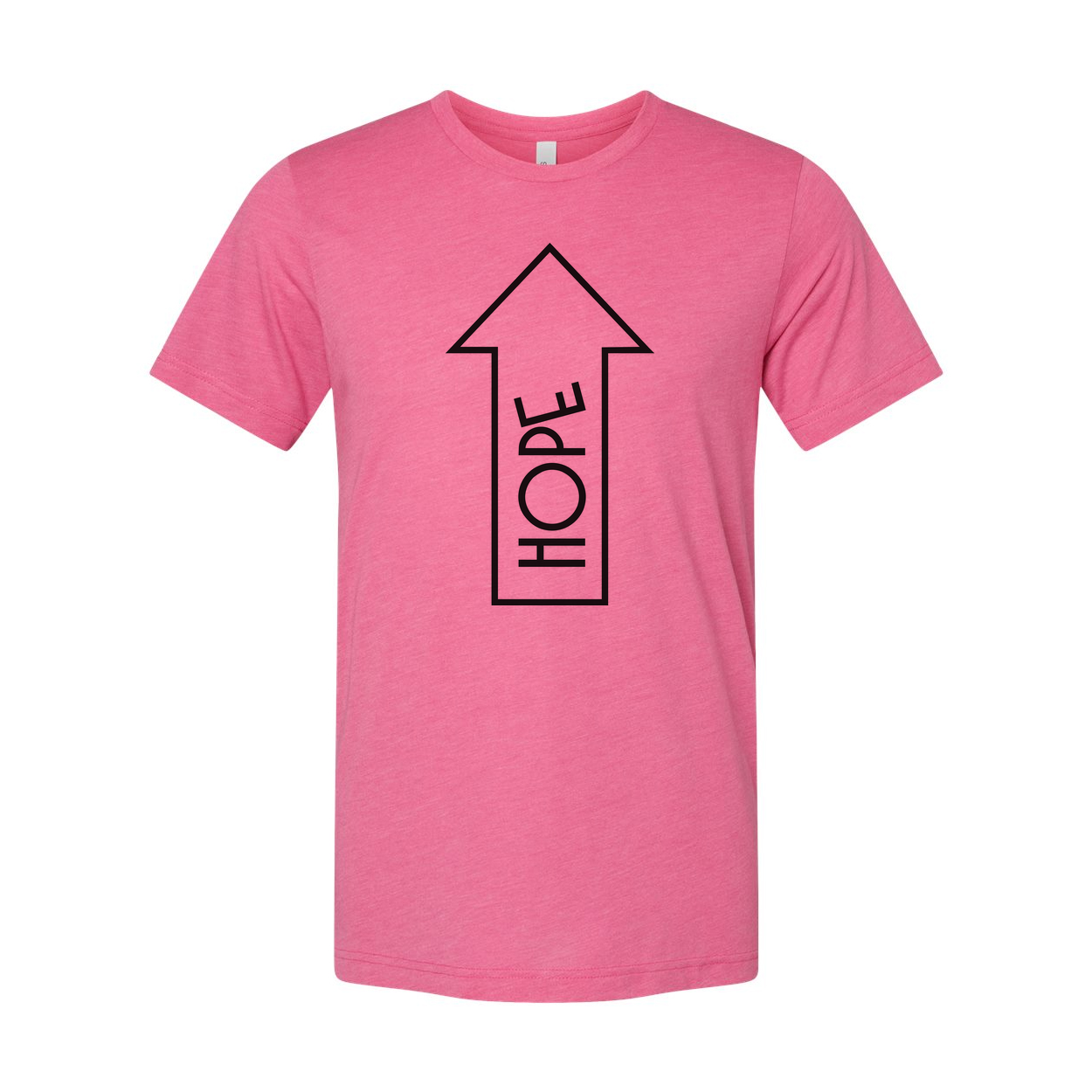 Unisex Christian Tee With Hope Arrow Graphic