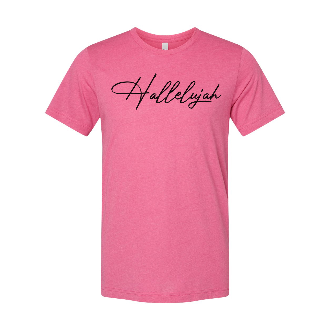 Hallelujah Script Unisex T Shirt