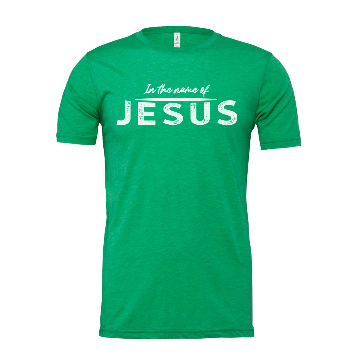 In The Name Of Jesus Graphic Tee For Christians Unisex Faith Shirt With Jesus Message