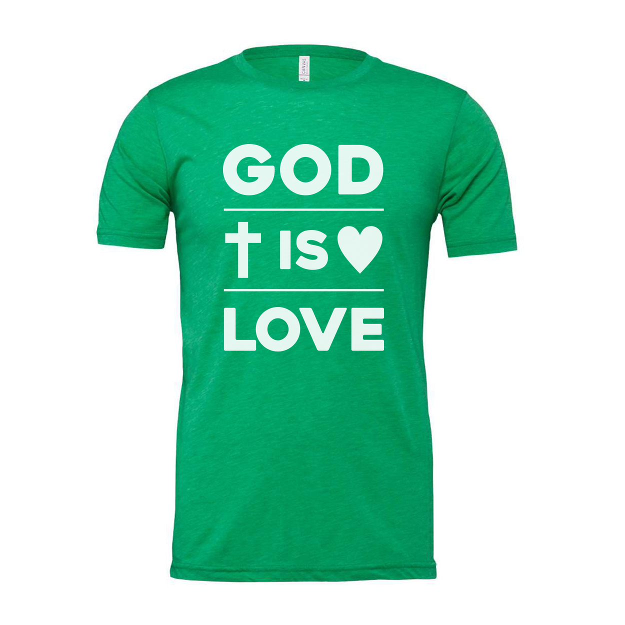 Unisex Christian T Shirt With God Is Love Graphic Design Tee For Faith Enthusiasts And Everyday Wear