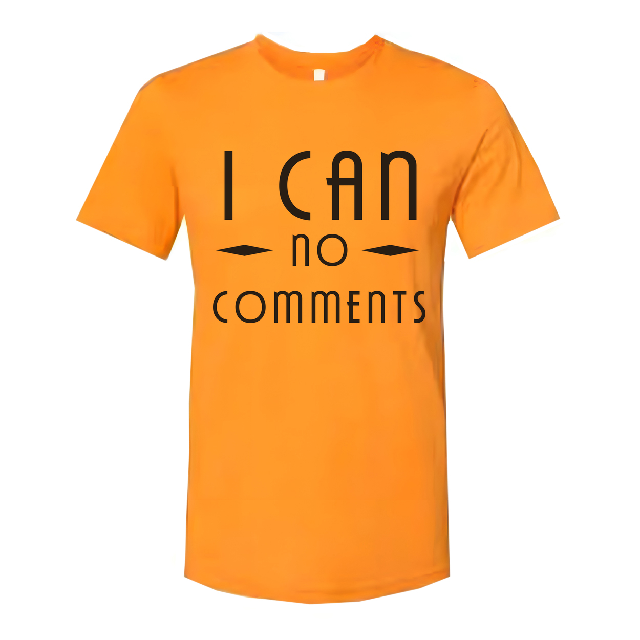 I Can No Comments Unisex Graphic Tee With Christian Message In Bold Clean Typeface