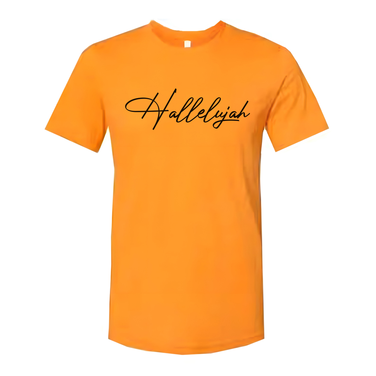 Hallelujah Script Unisex T Shirt