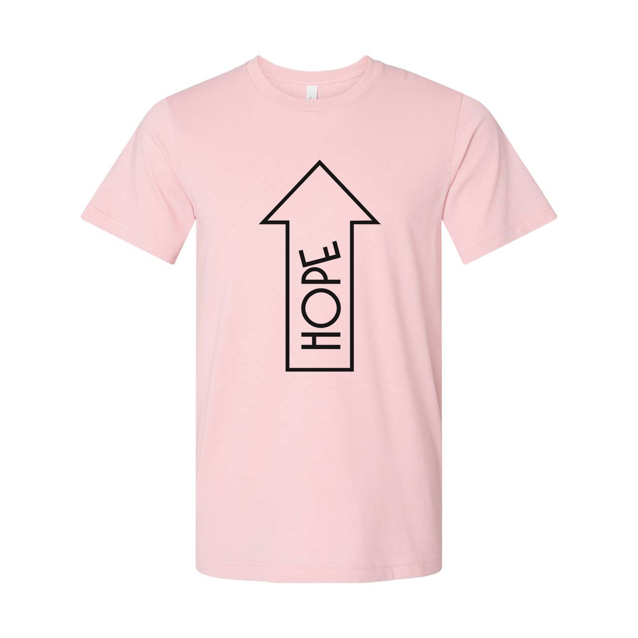 Unisex Christian Tee With Hope Arrow Graphic