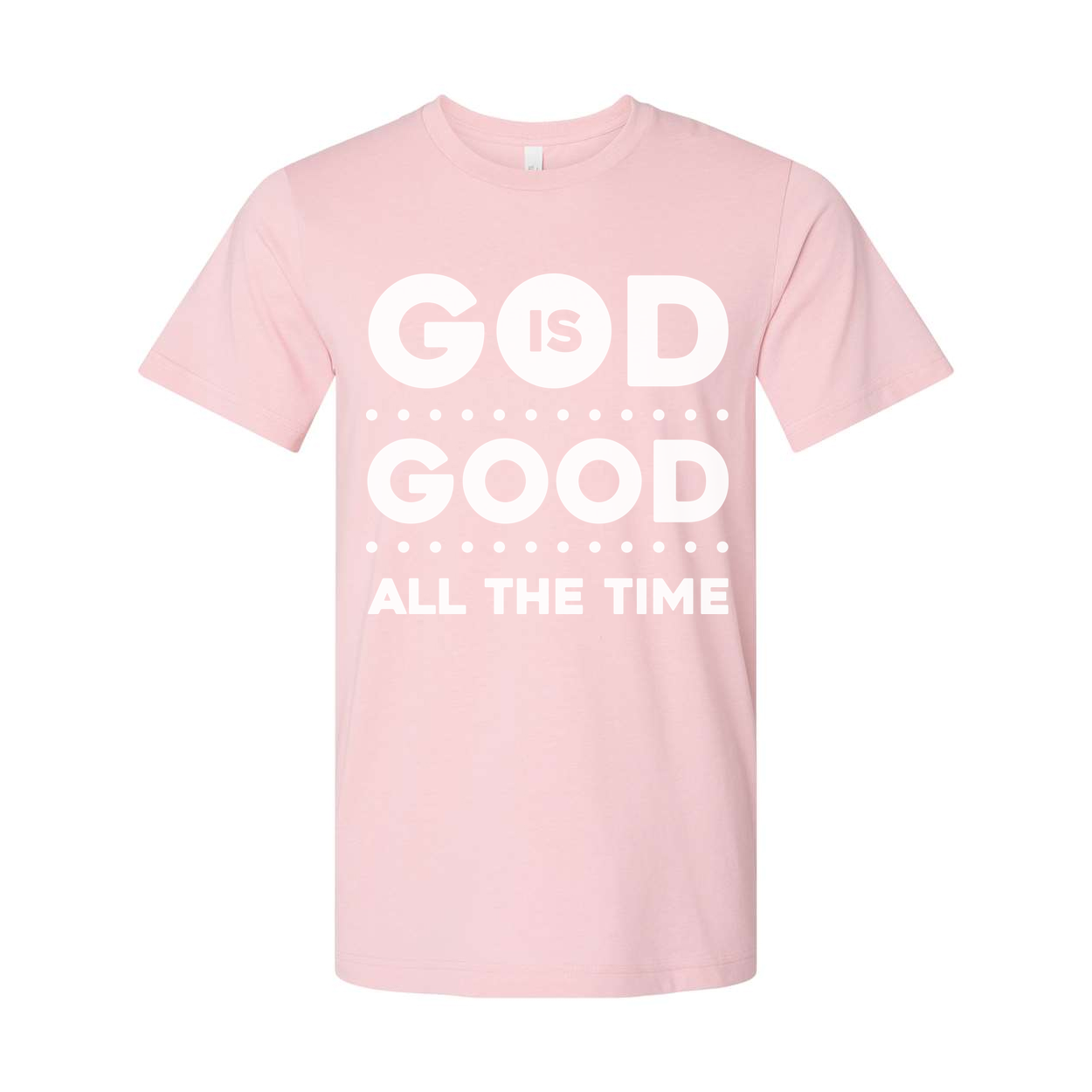 God Is Good All The Time Christian Unisex T Shirt Graphic Tee For Men Women Spiritual Gift