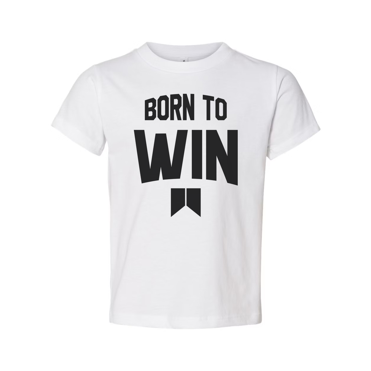 Born To Win Christian Unisex T Shirt With Bold Typography Graphic For Faith Inspired Apparel