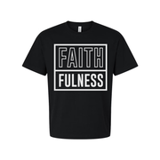 Christian Faithfulness Graphic T Shirt For Unisex Adults With Bold Boxed Design Edition