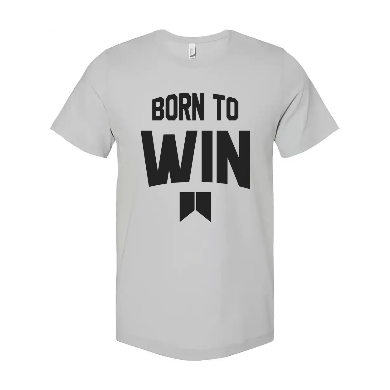 Born To Win Christian Unisex T Shirt With Bold Typography Graphic For Faith Inspired Apparel