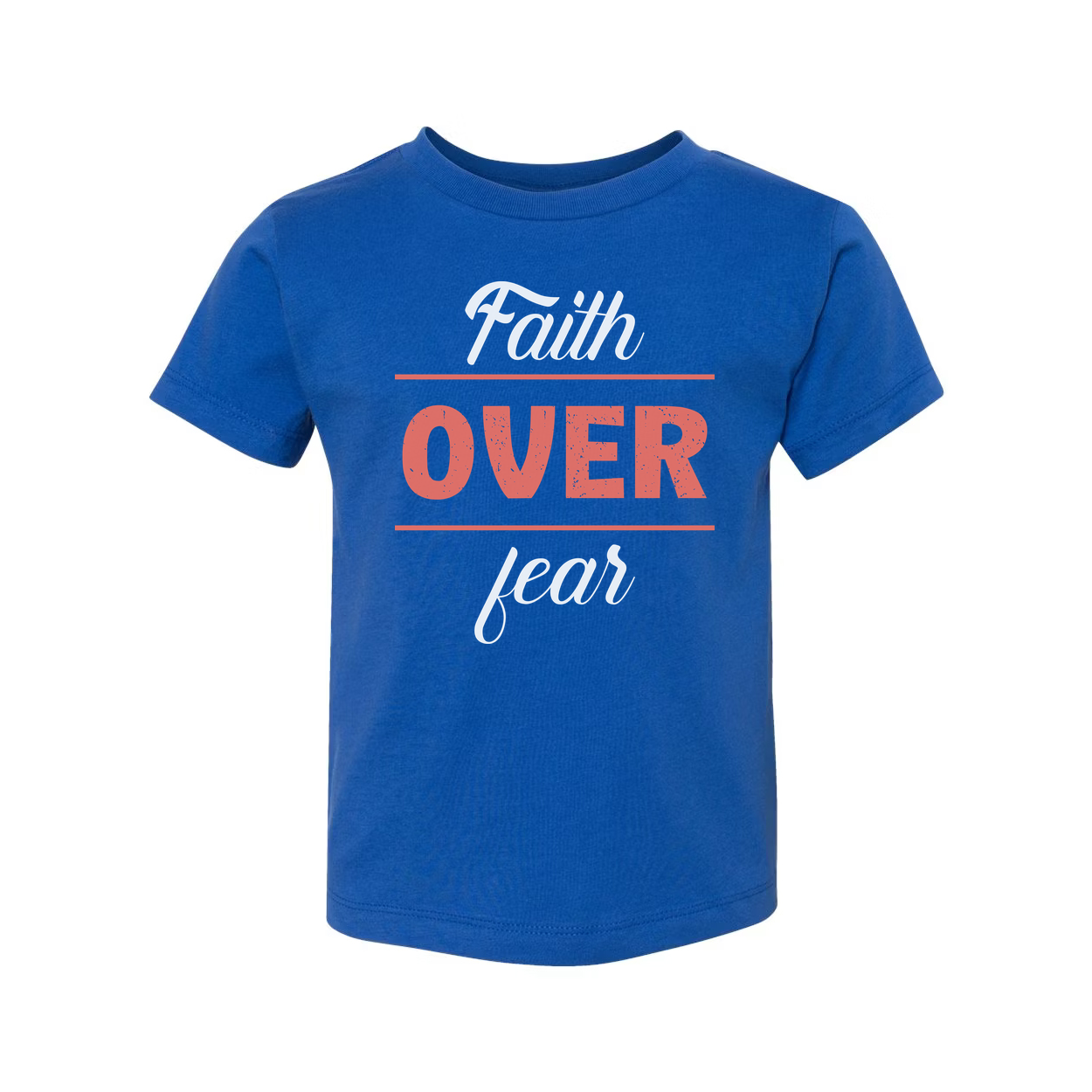 Faith Over Fear Unisex Graphic T Shirt For Christians And Believers Casual Apparel