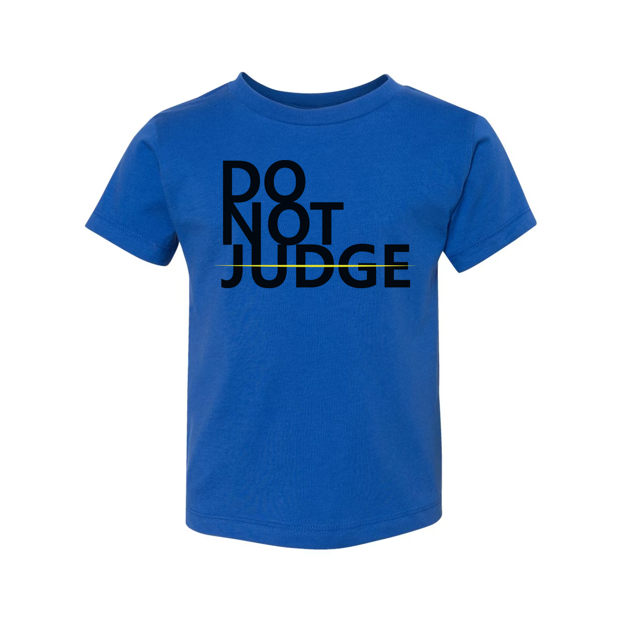 Unisex Do Not Judge Graphic Tee Short Sleeve Casual Shirt For Everyday Wear Soft Comfortable Fit