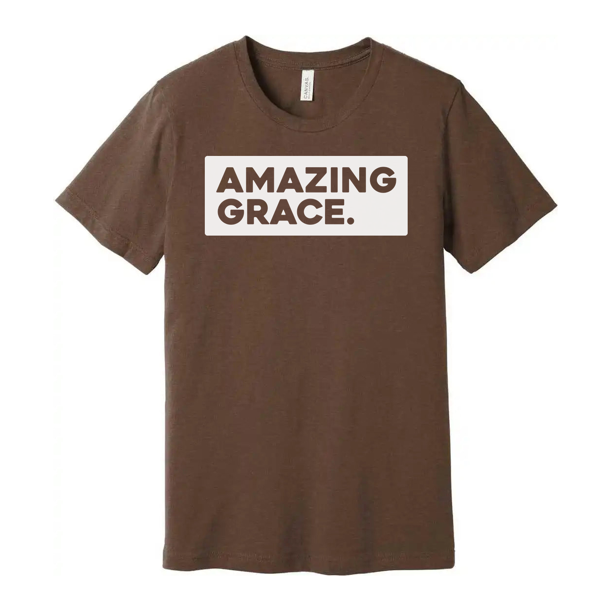 Amazing Grace Graphic T Shirt for Unisex Christians, Suitable for Daily Wear, Inspirational Tee