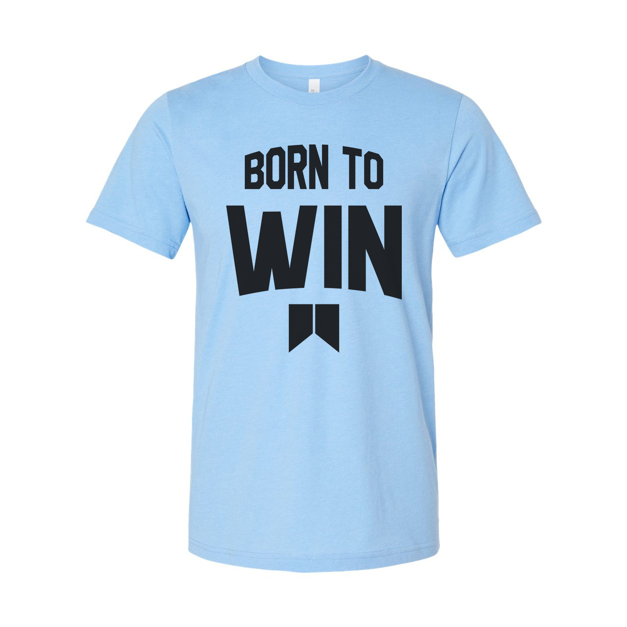 Born To Win Christian Unisex T Shirt With Bold Typography Graphic For Faith Inspired Apparel