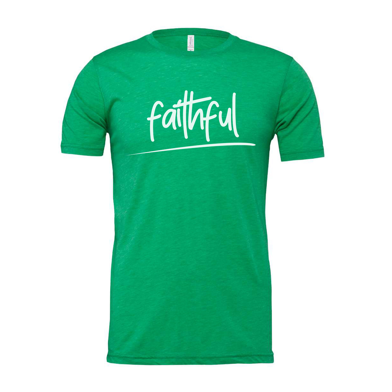 Faithful Christian Unisex T Shirt With Script Logo Design For Everyday Wear And Inspire Faith