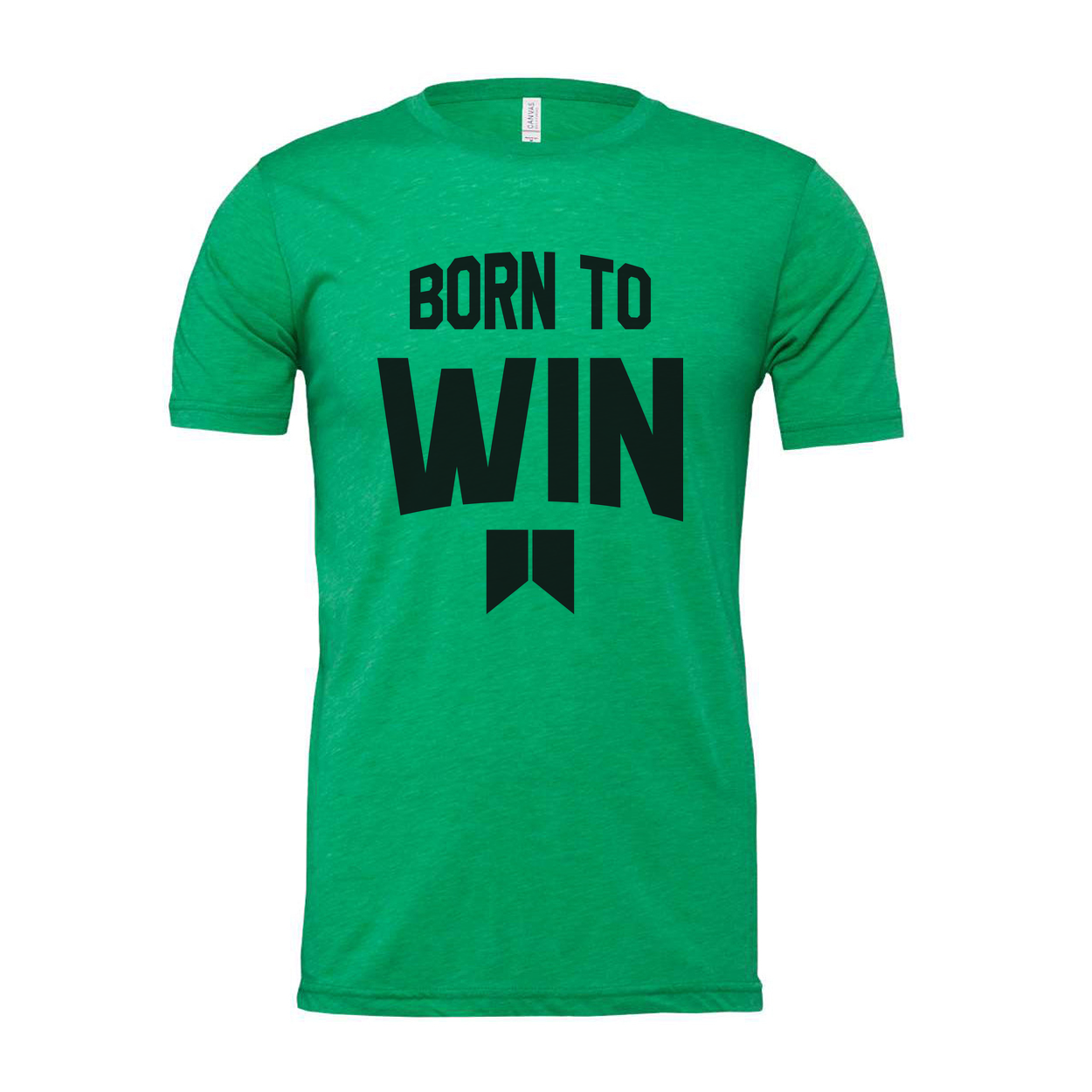 Born To Win Christian Unisex T Shirt With Bold Typography Graphic For Faith Inspired Apparel