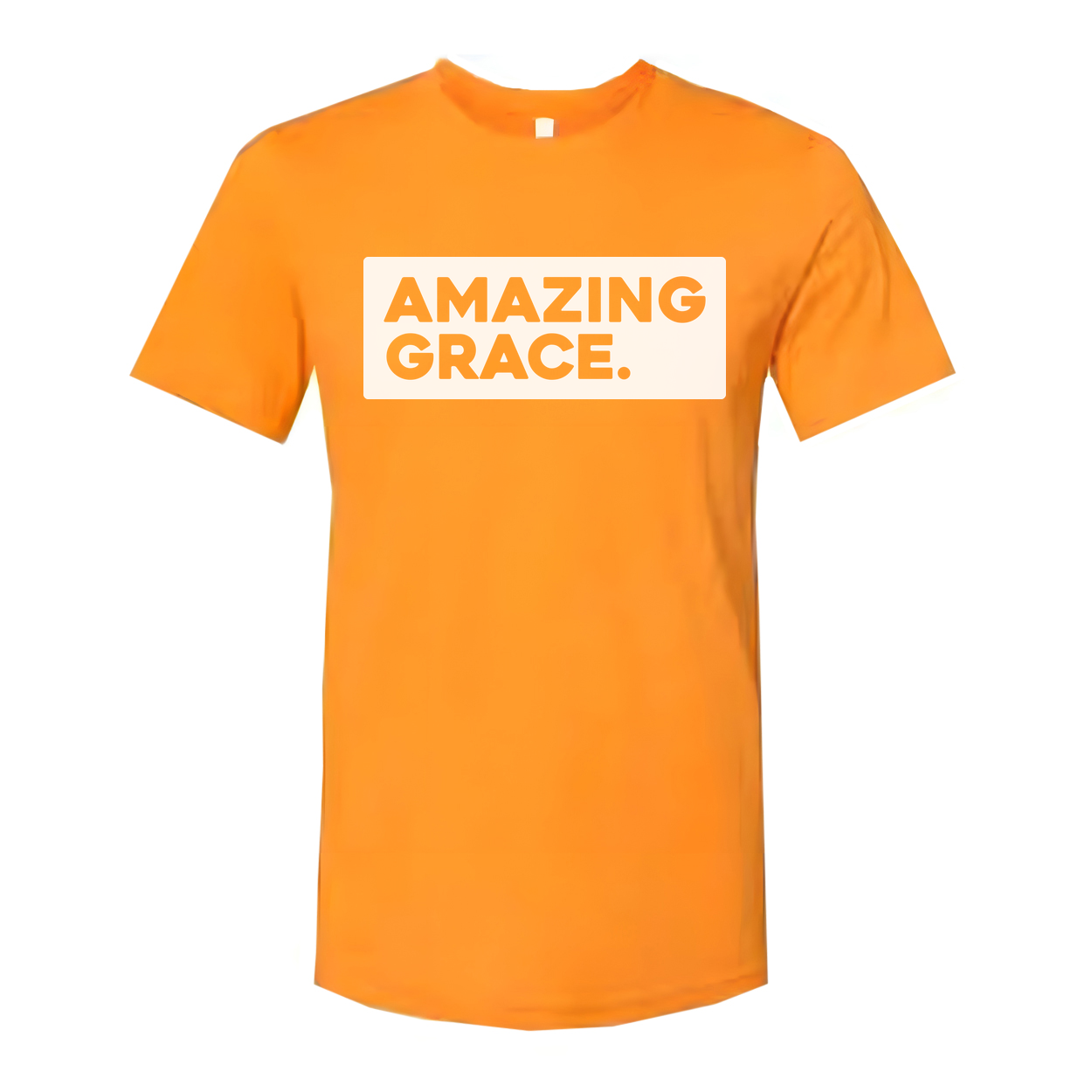 Amazing Grace Graphic T Shirt for Unisex Christians, Suitable for Daily Wear, Inspirational Tee