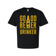 Good Beer Drinker Graphic T Shirt Unisex Short Sleeve Tee for Men Women Casual Everyday Wear