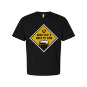 Beer Party With My Wife Graphic T Shirt Unisex Short Sleeve Casual Wear For Men And Women