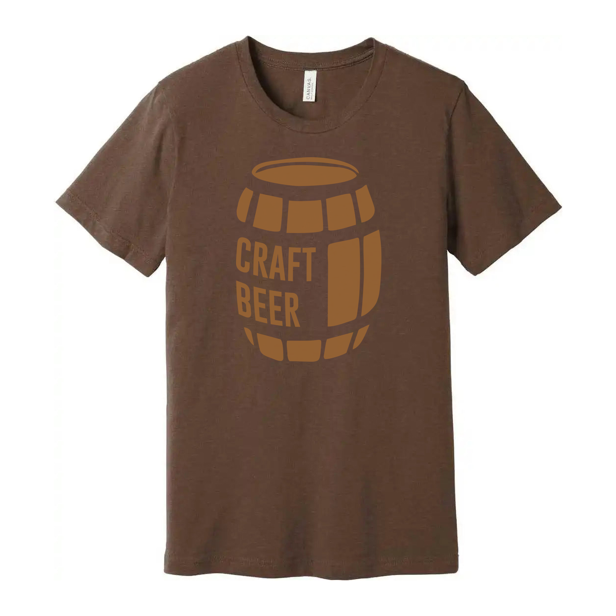 Unisex Craft Beer Barrel Graphic Tee For Beer Lovers And Homebrewing Enthusiasts