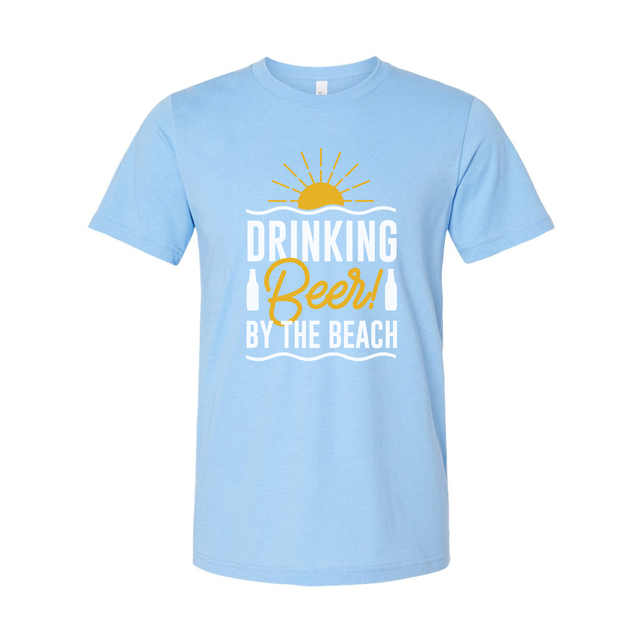 Drinking Beer By The Beach Graphic Tee