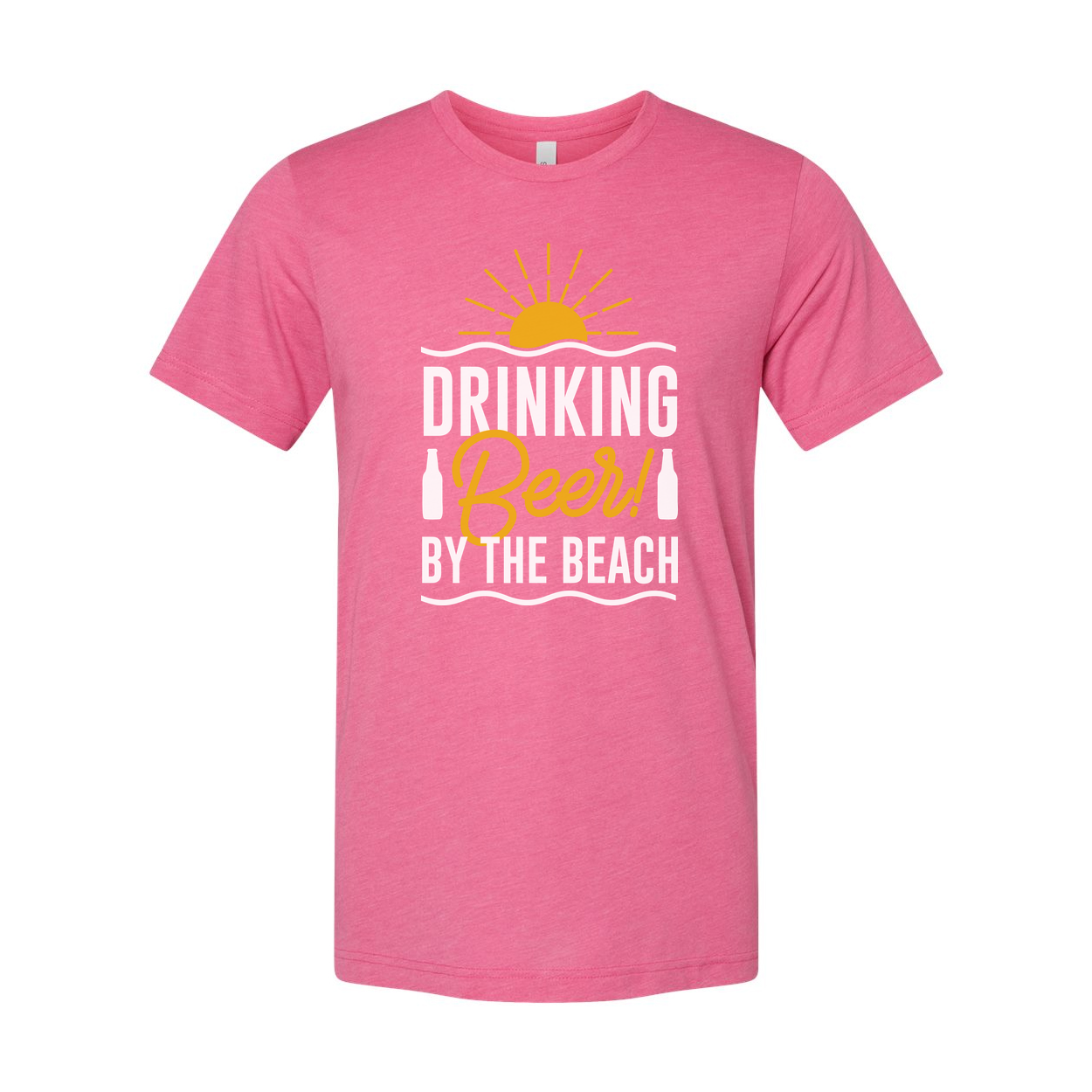 Drinking Beer By The Beach Graphic Tee
