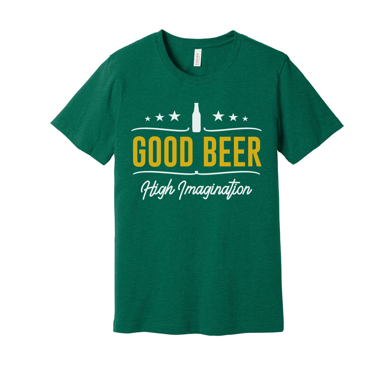 Good Beer Unisex T Shirt With High Imagination Graphic
