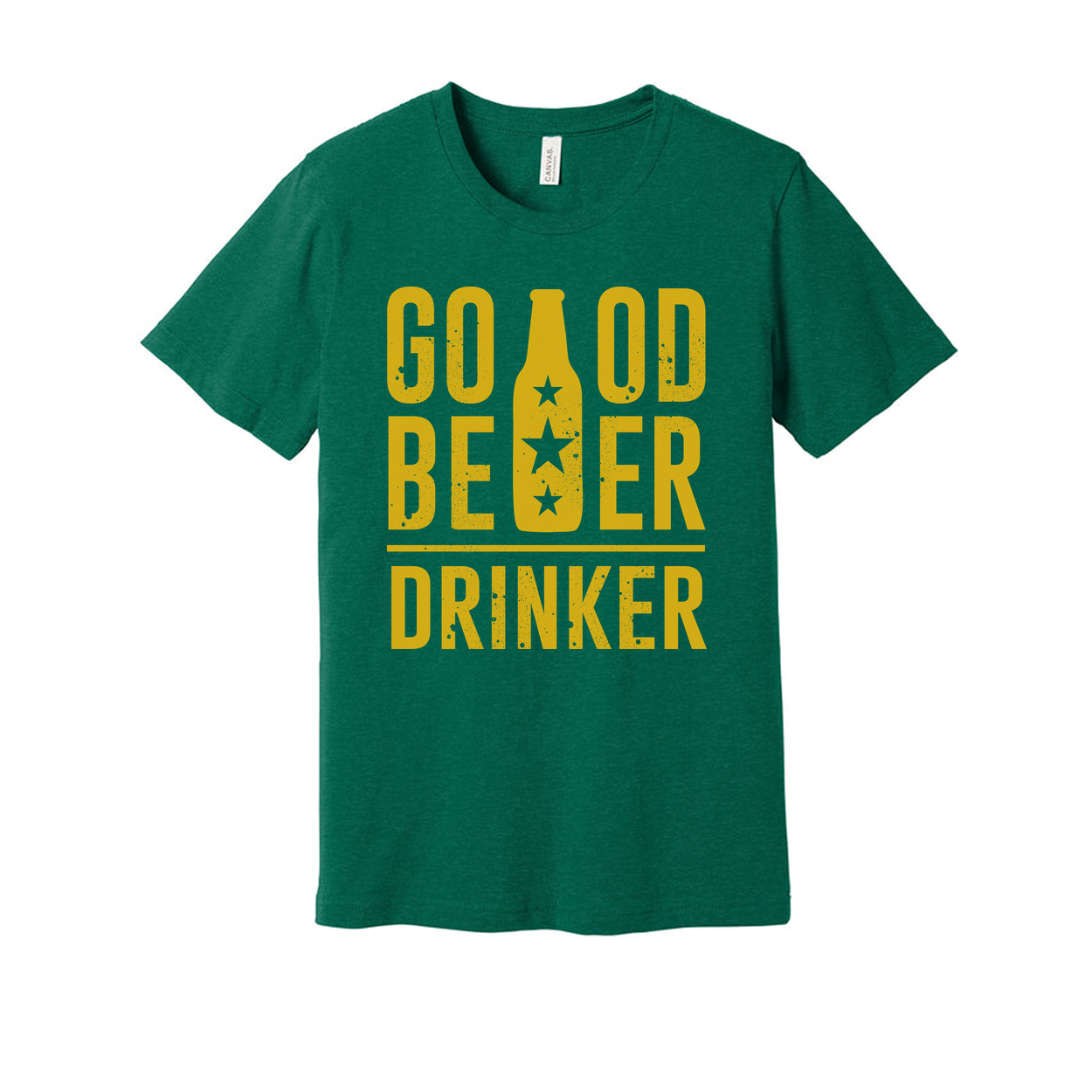 Good Beer Drinker Graphic T Shirt Unisex Short Sleeve Tee for Men Women Casual Everyday Wear