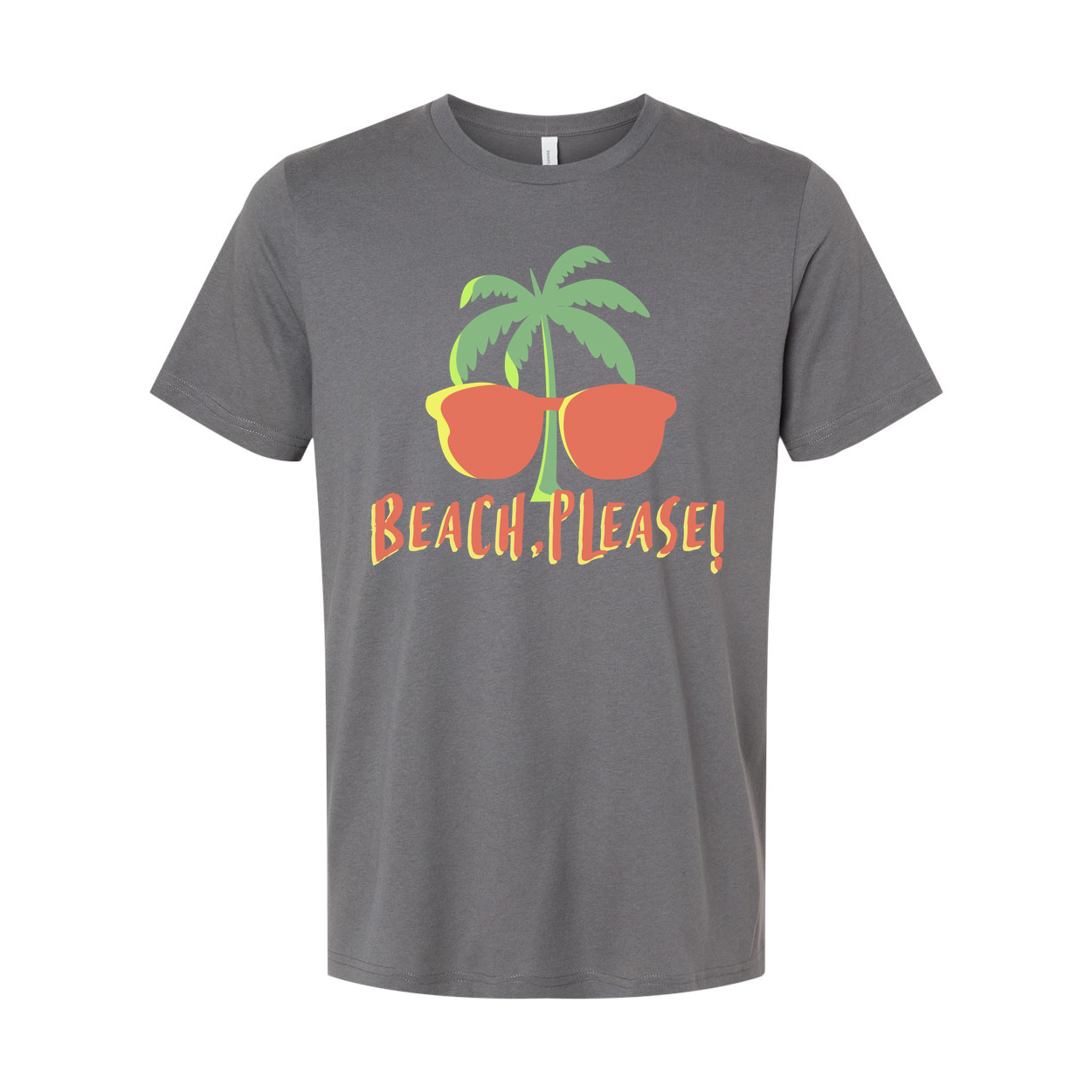 Beach Please Palm Tree Sunglasses Unisex Tee