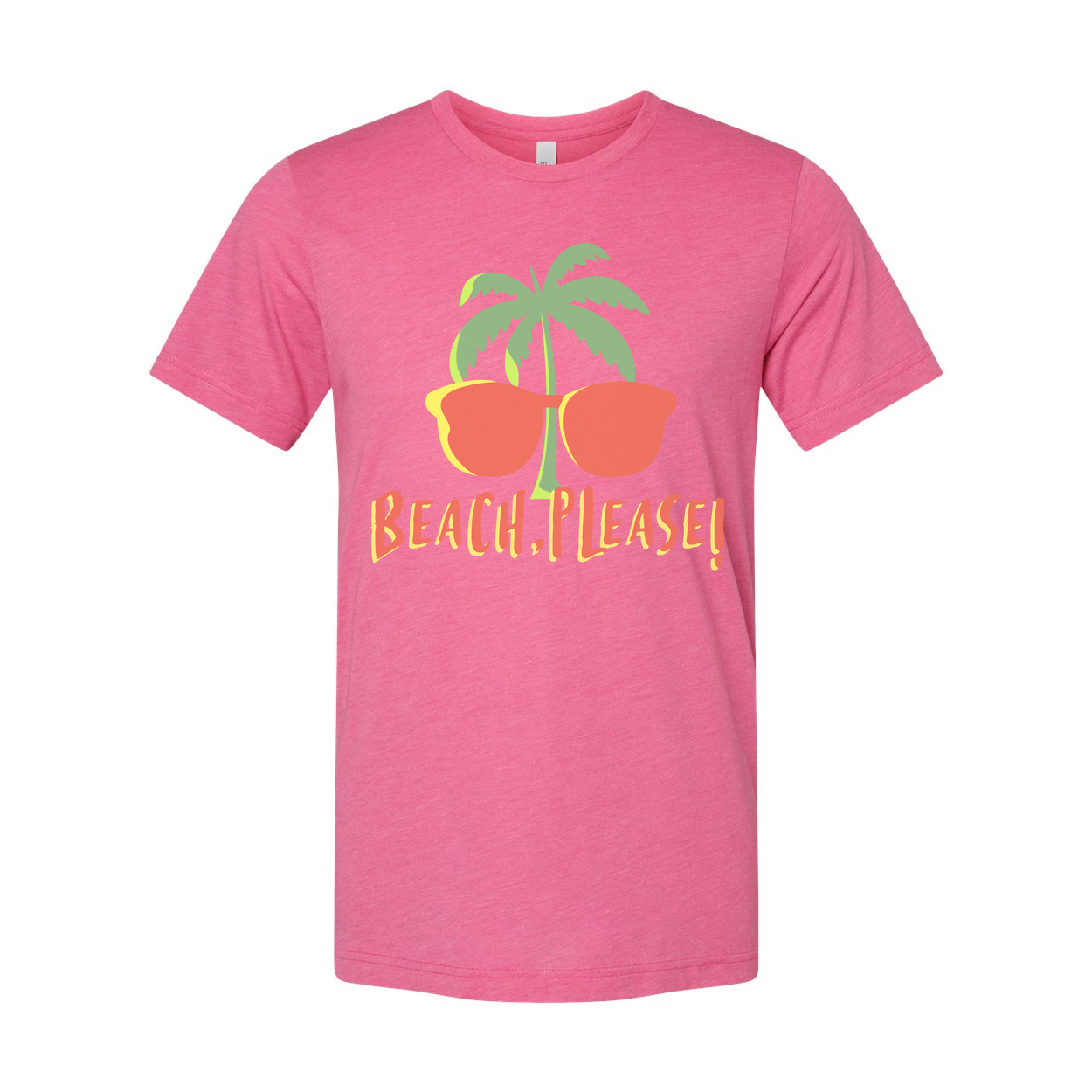 Beach Please Palm Tree Sunglasses Unisex Tee