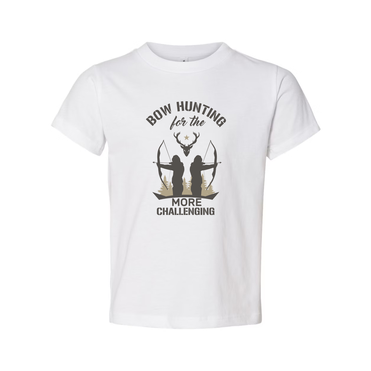 Bow Hunting For The More Challenging Archery Graphic T Shirt For Unisex Outdoor Enthusiasts