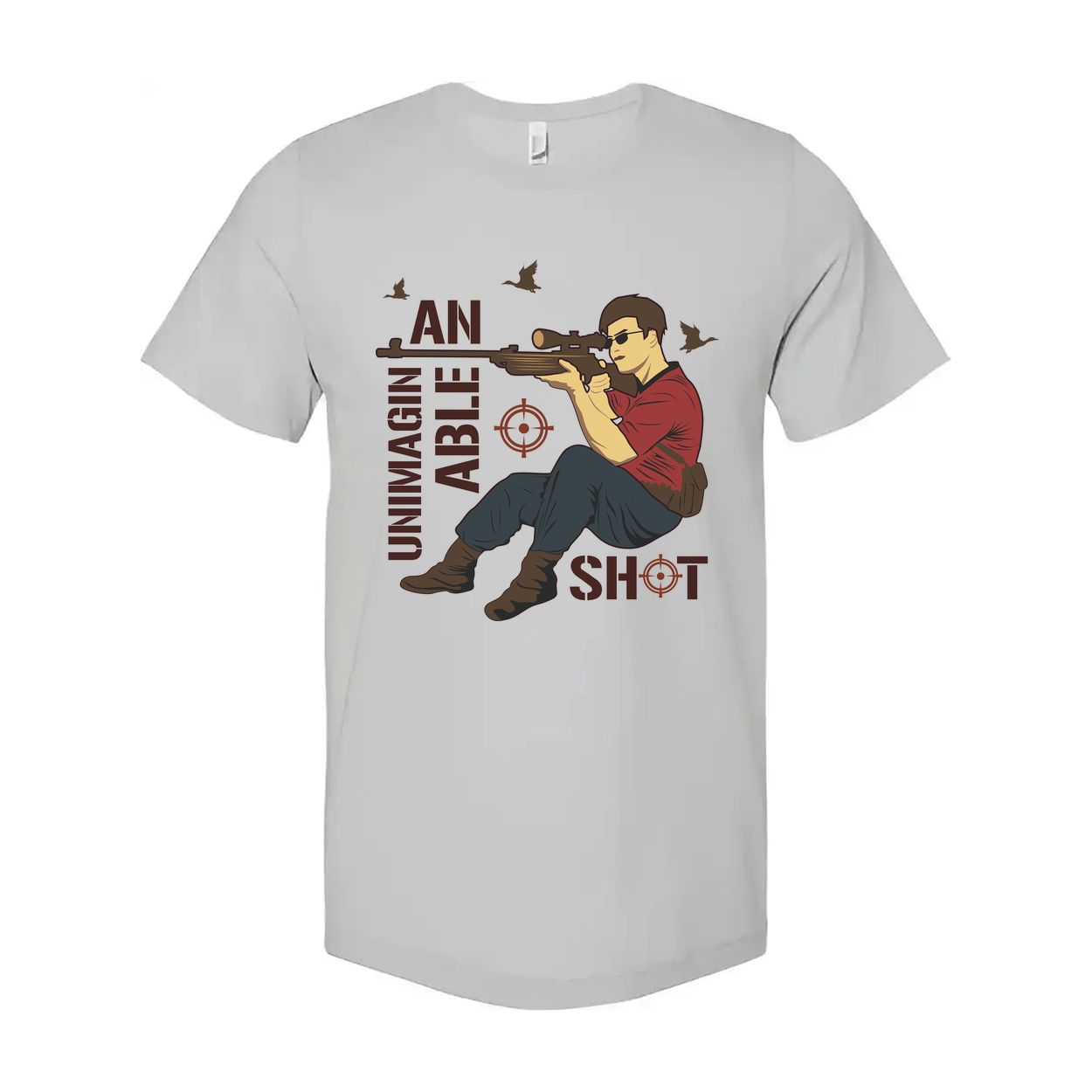 Unimaginable Shot Hunting Graphic Tee