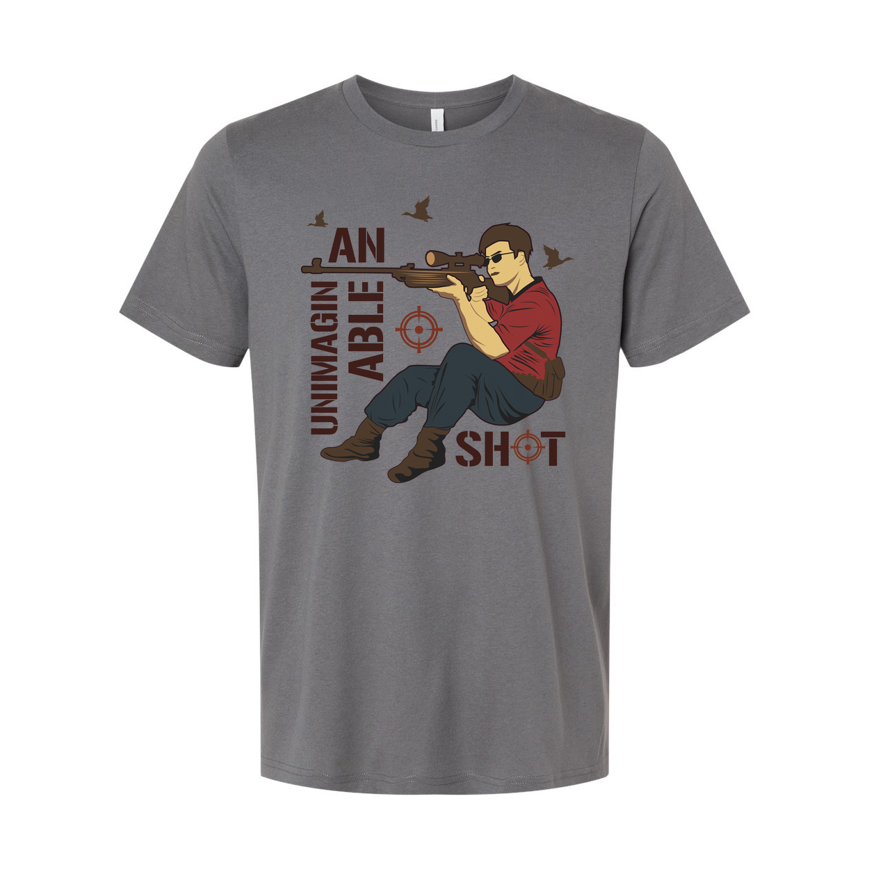 Unimaginable Shot Hunting Graphic Tee