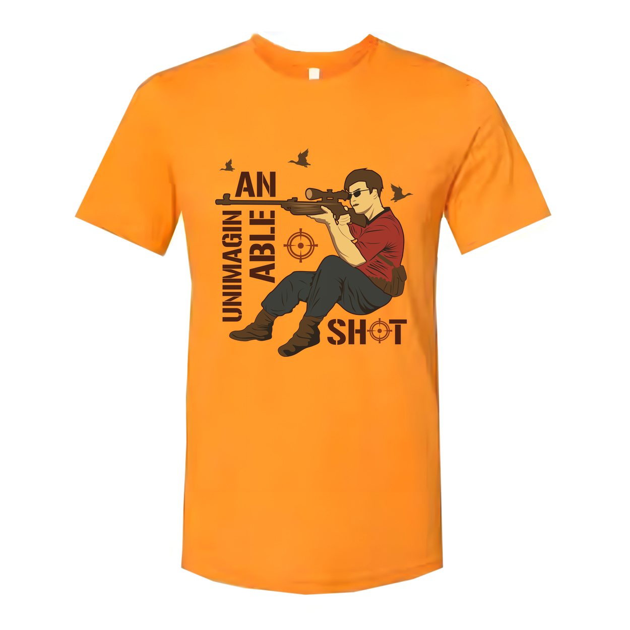 Unimaginable Shot Hunting Graphic Tee