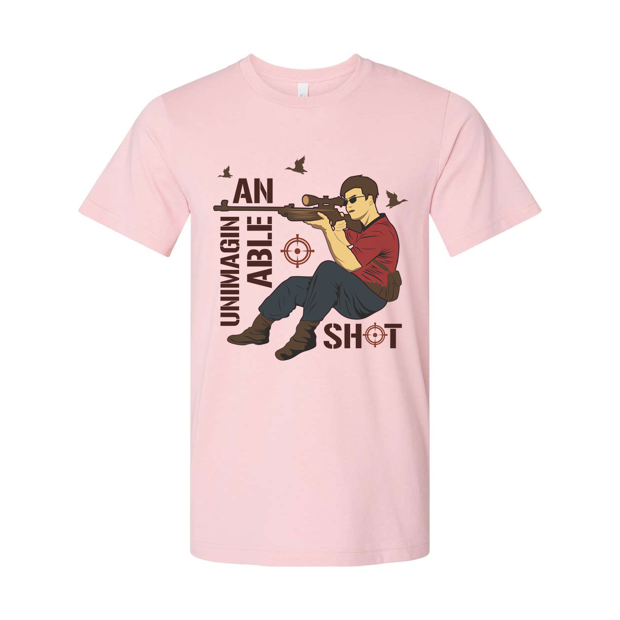 Unimaginable Shot Hunting Graphic Tee
