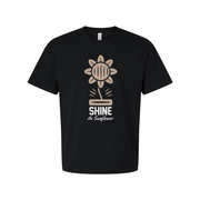 Sunflower Garden Graphic Unisex T Shirt With Shine As Sunflower Design For Casual Wear