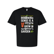 Unisex Gardening T-Shirt With Plant Graphic