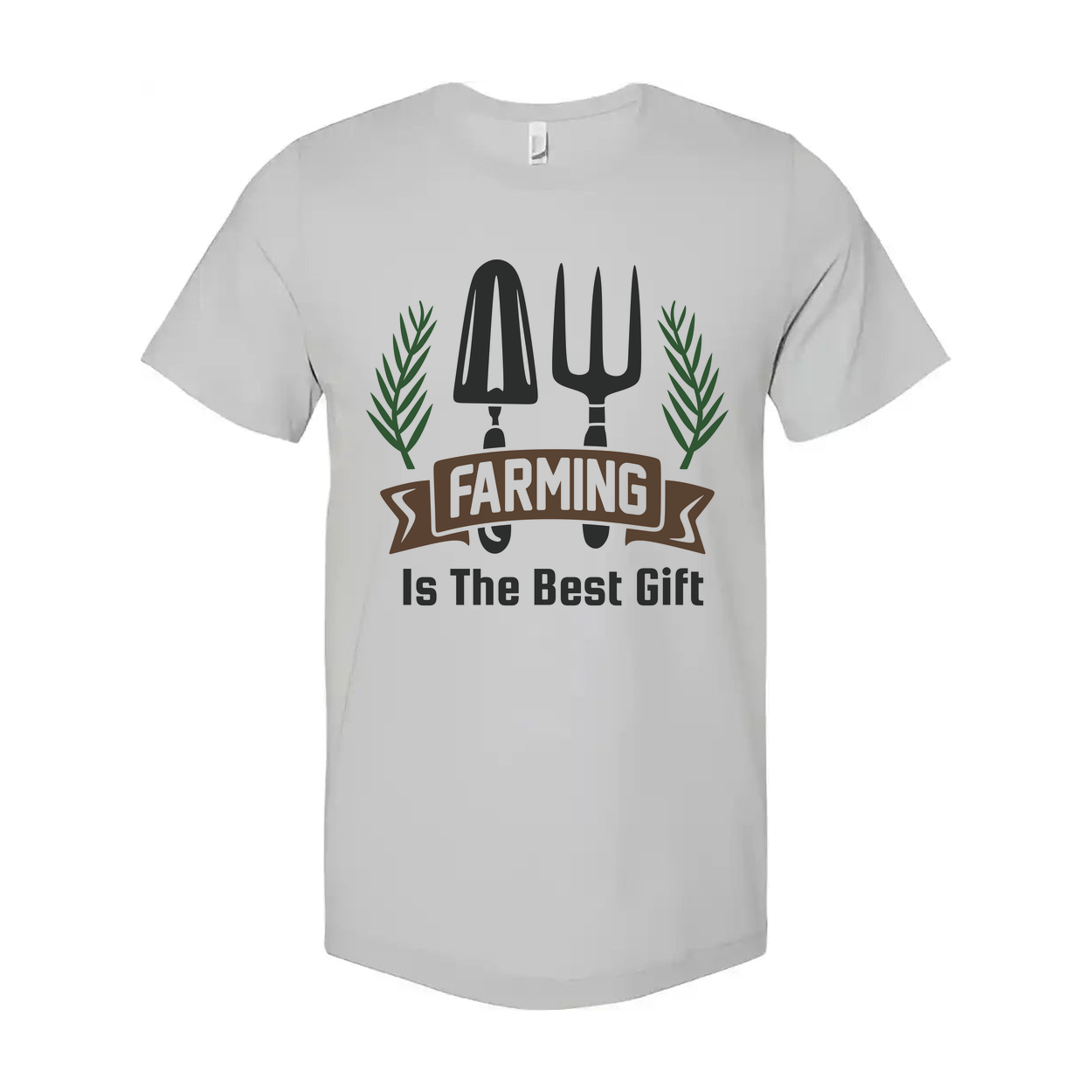 Farming Is The Best Gift Unisex T Shirt With Garden Tools Design
