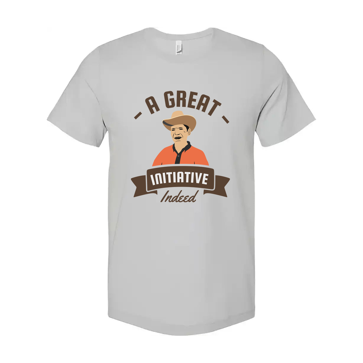 Gardening Enthusiast T Shirt With Vintage Style Illustration A Great Initiative Indeed